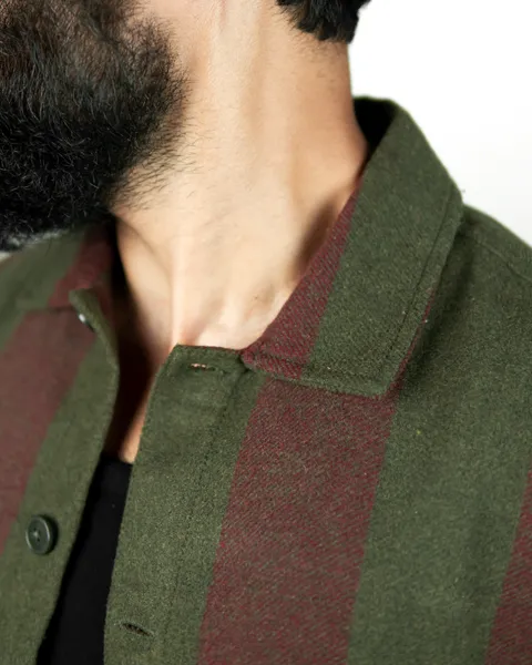 Basics Workshirt in Retro Striped
