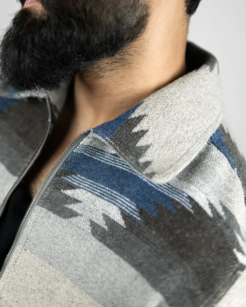 Basics Zipped Jacket in Classic Navajo Colourway