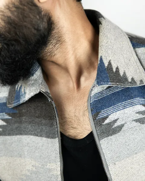 Basics Zipped Jacket in Classic Navajo Colourway