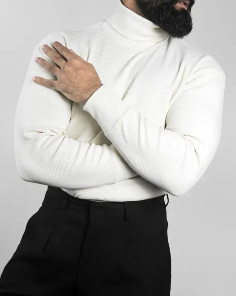 Basics Turtleneck in Cream