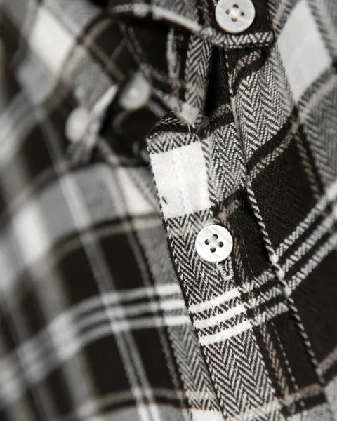 Basics Plaid Flannel Shirts in Retro Brown Colourway