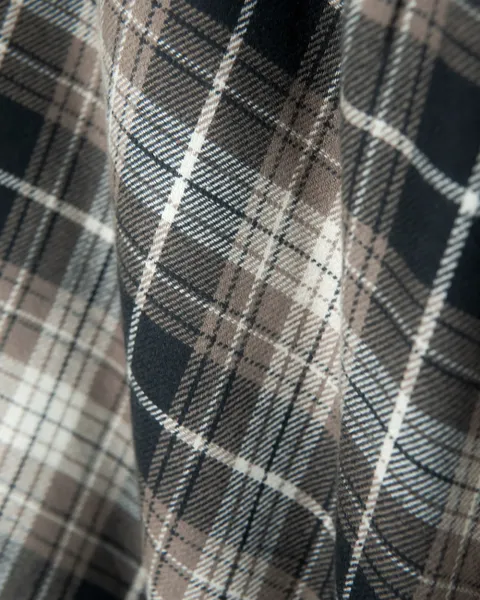 Basics Plaid Flannel Shirts in Retro Gold Colourway