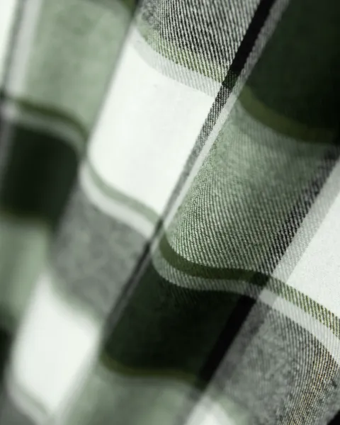 Basics Plaid Flannel Shirts in Retro Green Colourway
