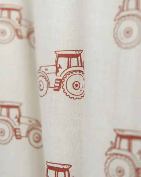 Basics Cuban Shirts in Tractor Print Colourway