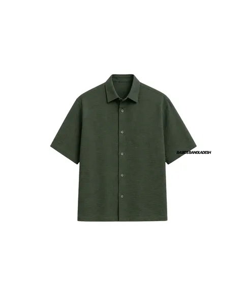 Basics Resort Shirts In Olive