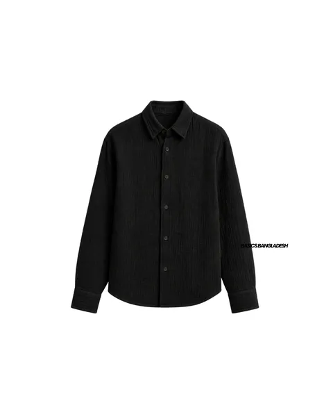 Basics Solid Shirts in Black Colourway
