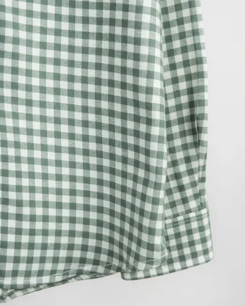Basics Plaid Flannel Shirts in Willow Colourway