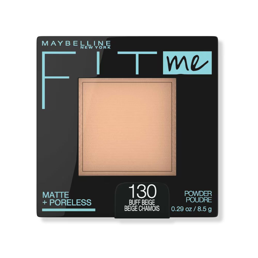  Maybelline Fit Me Matte + Poreless Powder | Smooth Matte Finish & Pore-Blurring Coverage