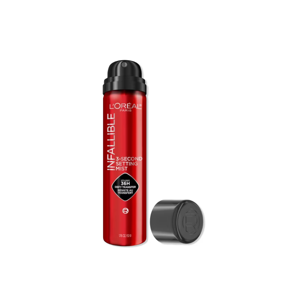 Loreal Infallible 3-Second Setting Mist Spray | 36H Transfer & Sweat-Resistant Wear (50g)