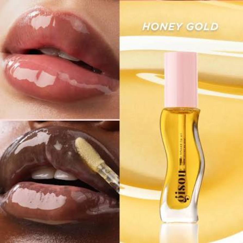 Gisou Honey Infused Hydrating Lip Oil | Nourishing High-Shine Lip Oil