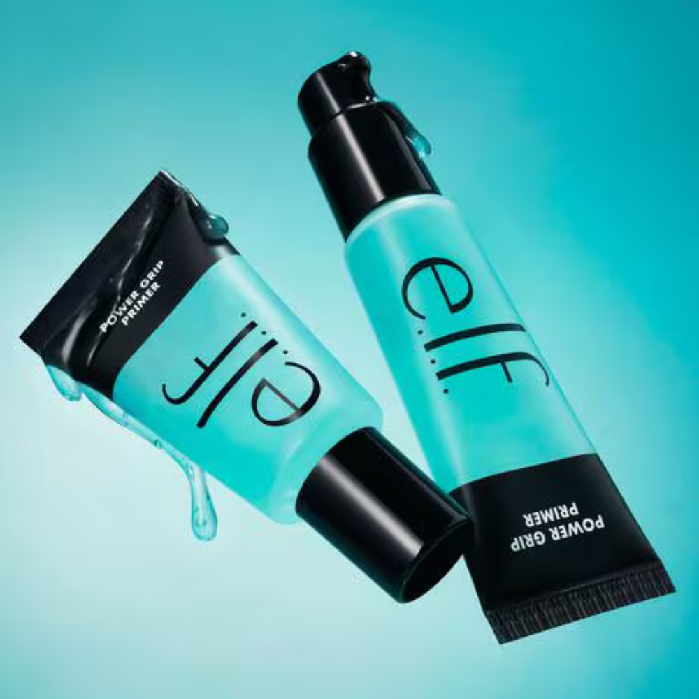 Elf Power Grip Primer Mini Iridescent | Hydrating Makeup Gripping Primer (15ml)