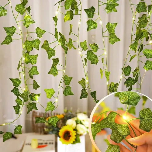 Artificial Ivy Leaf Curtain Led String Light