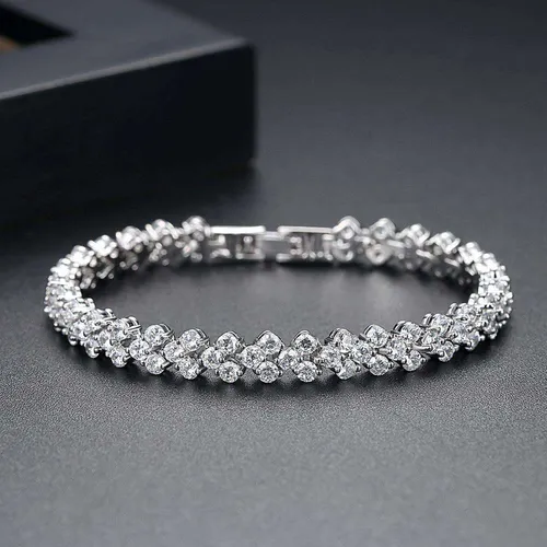 Luxury Roman Crystal Bracelet 