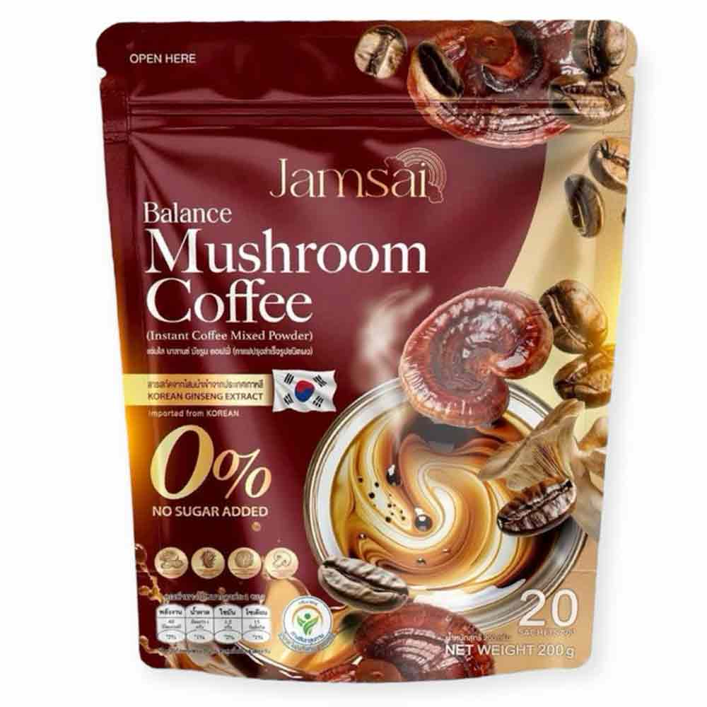 Jamsai Balance Mushroom Coffee 200g (10g*20 Sachets)