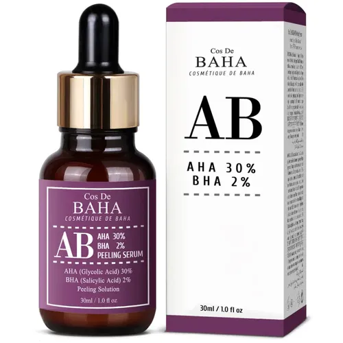 Cos De BAHA AHA (Glycolic Acid) 30% BHA (Salicylic Acid) 2% Peeling Solution (AB) 30ml