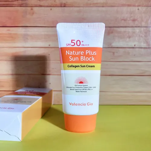Valencia Gio Nature Plus Collagen Sun Block SPF 50+ (70ml)
