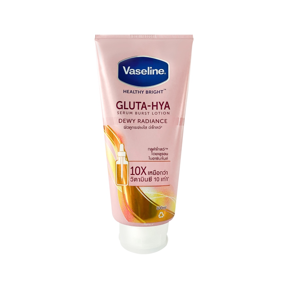 Vaseline Healthy Bright Gluta Hya Serum Burst Lotion Dewy Radiance 300 Ml