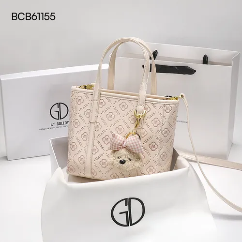 Cute and Luxury Embossed Basket Handbag