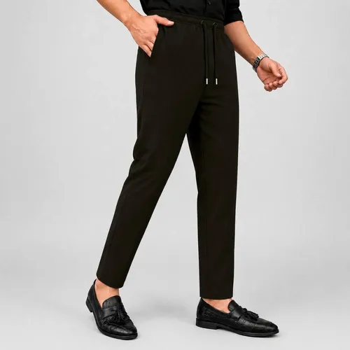 Men's Premium Formal Trouser - Black