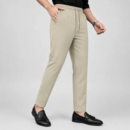Men's Premium Formal Trouser - Light Brown