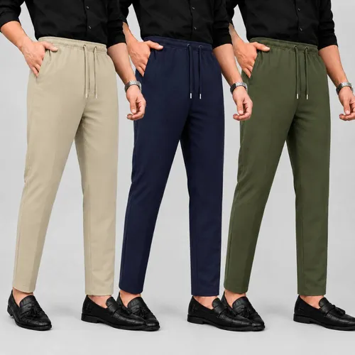 Men's Premium Formal Trouser - 3 Pieces Combo Copy
