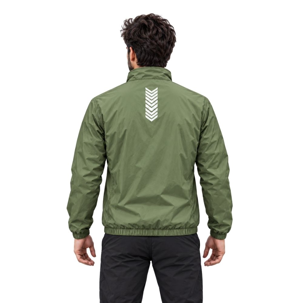 The North Face - Single Layer Windbreaker Without Belly Stitch - Olive