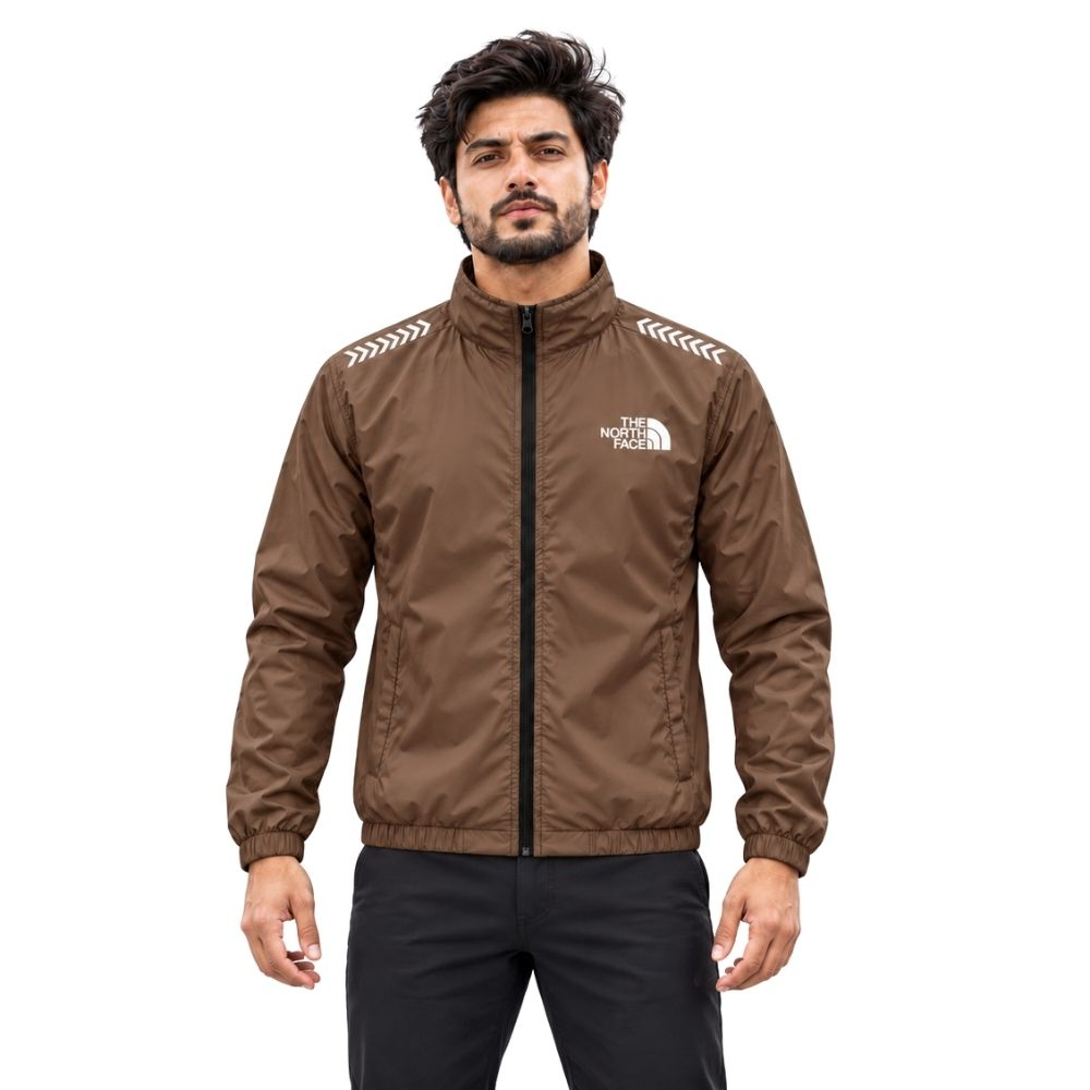 The North Face - Single Layer Windbreaker Without Belly Stitch - Coffee