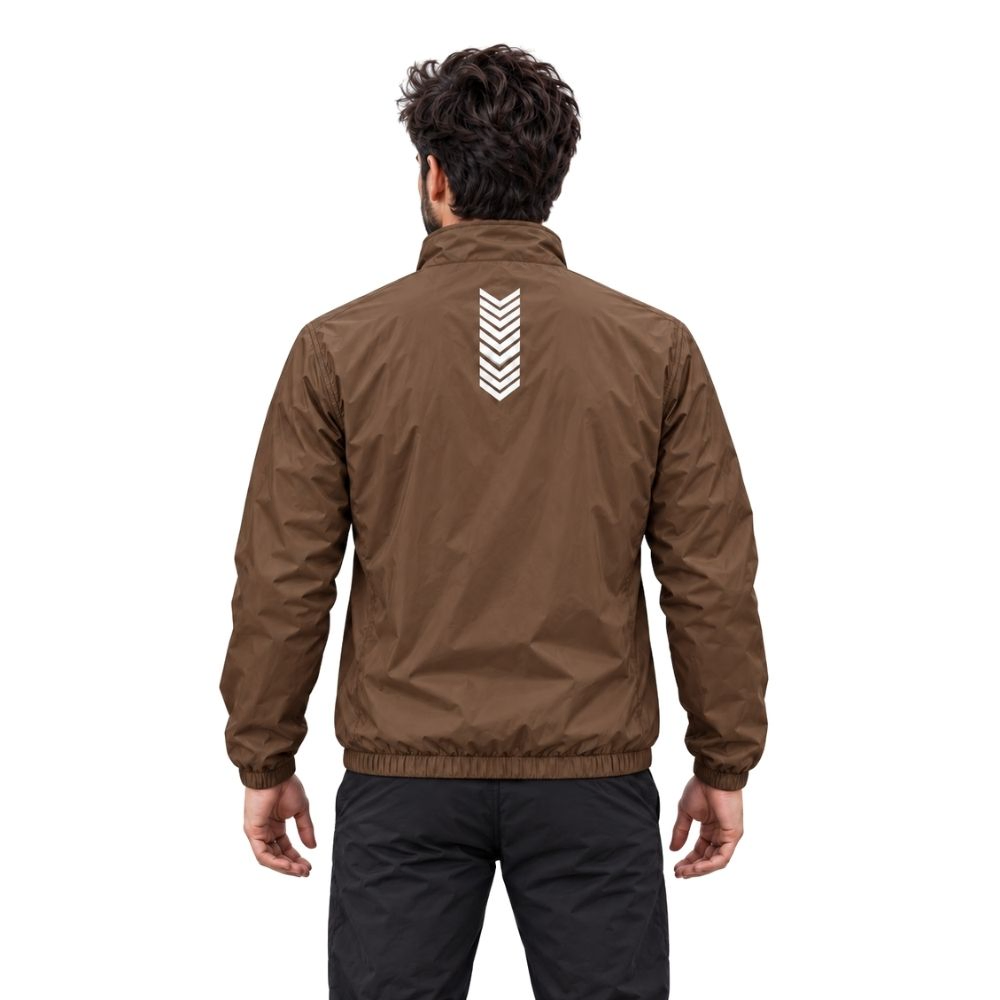 The North Face - Single Layer Windbreaker Without Belly Stitch - Coffee