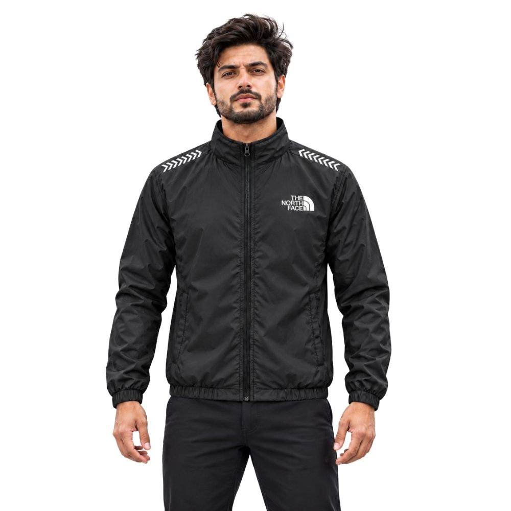 The North Face - Single Layer Windbreaker Without Belly Stitch - Black