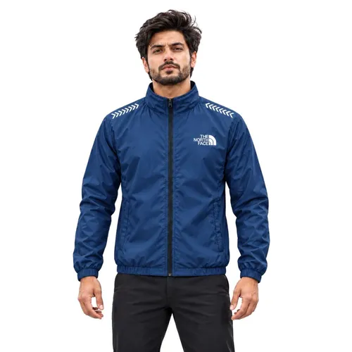 The North Face - Single Layer Windbreaker Without Belly Stitch - Navy Blue