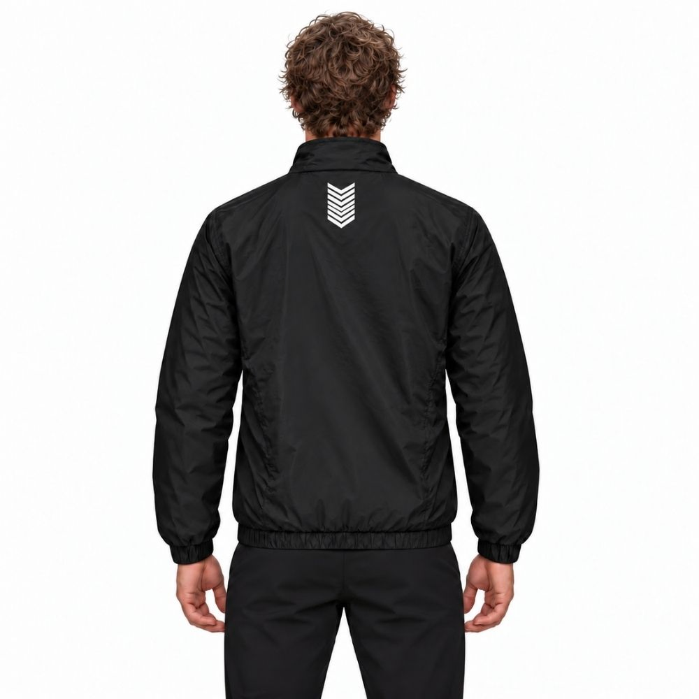 The North Face - Single Layer Windbreaker With Kangaroo Pocket- Black