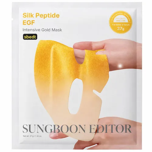 Sungboon Editor Silk Peptide EGF Intensive Gold Mask – 4pcs
