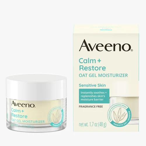 Aveeno Calm + Restore™ Oat Gel Moisturizer For Sensitive Skin (48g)