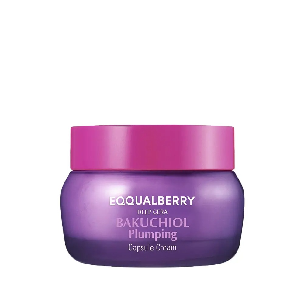 EQQUALBERRY Bakuchiol Plumping Capsule Cream (50ml)