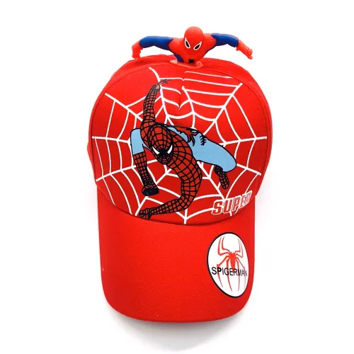 Spiderman 3D Cartoon Cap for Kids