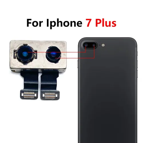 Rear Main Camera Module Flex Cable Replacement for iPhone X / 7 Plus / 8 / 8 Plus – Back & Front Camera Repair Spare Part