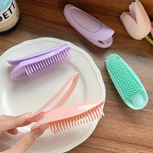 Fluffy Hairpin Curling Bangs Clips (1 pc)