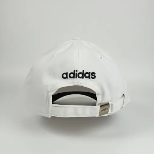 Adidas Trefoil Baseball Cap –White / Black