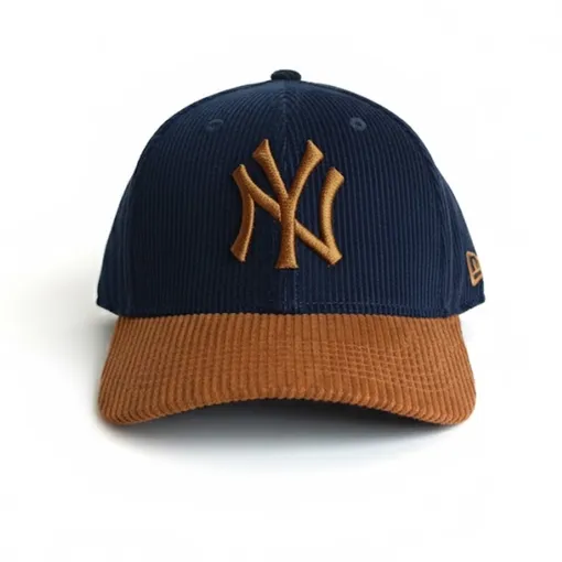 New Era Cord 9FORTY Adjustable Cap –Beige / Navy