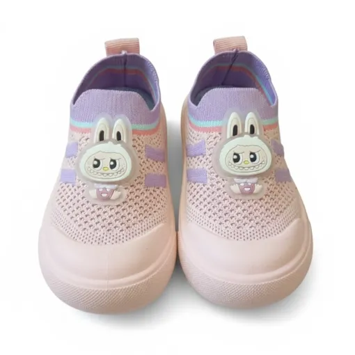 Pink & Purple Kids Cute Sneakers