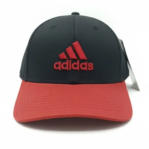 Adidas Black & Red Baseball Cap