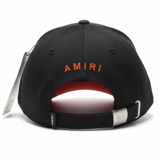 Amiri Core Logo Trucker Hat –Black/Red