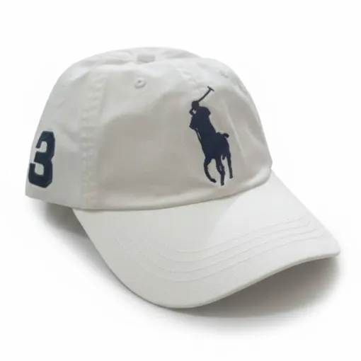 Polo Ralph Lauren Washed Baseball Cap –White