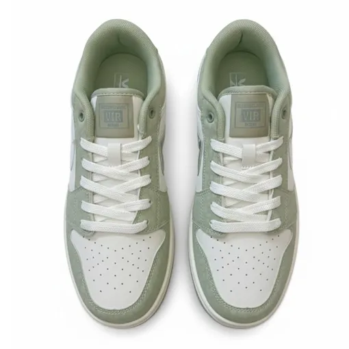 BEIGE Fleece Court Low –Honeydew Green Edition