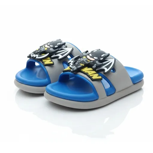  b1008 Shield Kids Slide Sandals – Midnight Blue & Graphite Edition