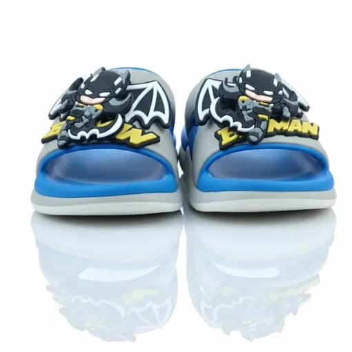  b1008 Shield Kids Slide Sandals – Midnight Blue & Graphite Edition