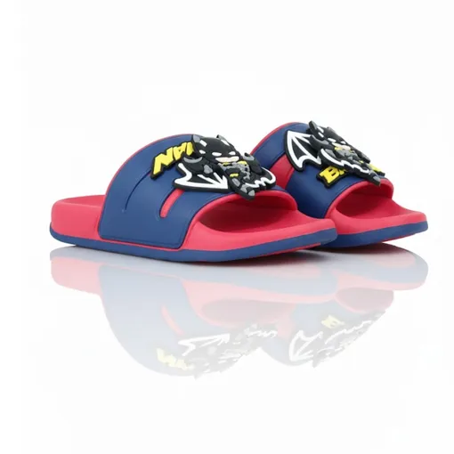  B1008 Hero Kids Slide Sandals –Red & Navy Power Edition