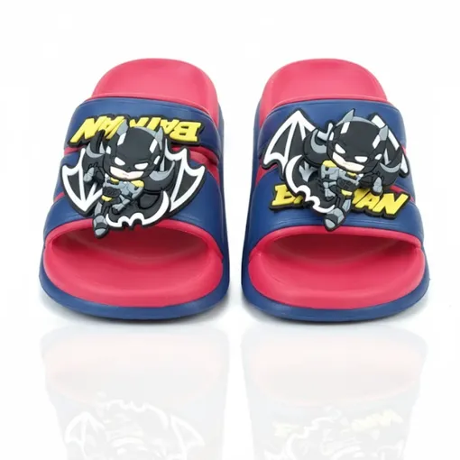  B1008 Hero Kids Slide Sandals –Red & Navy Power Edition