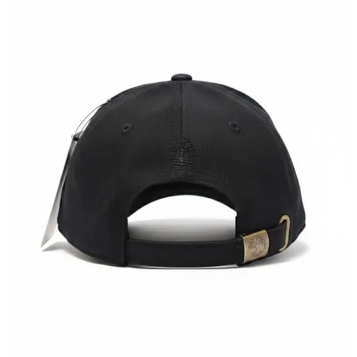 Timberland Soundview Embroidered canvas Baseball Cap – Black