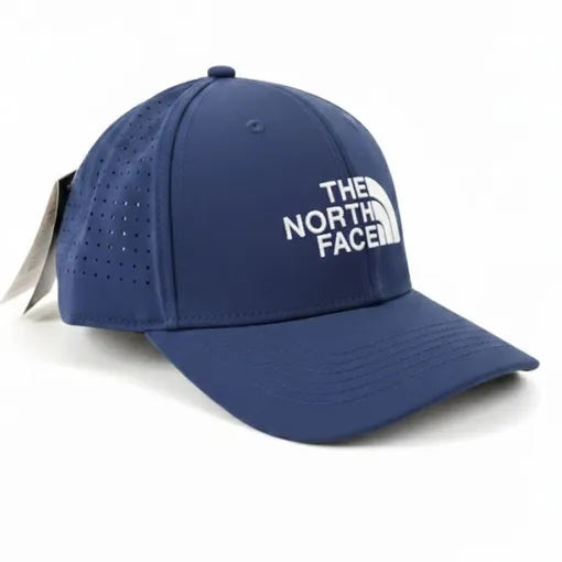 The North Face Recycled ’66 Laser Cut Classic Hat – Blue (White Logo)
